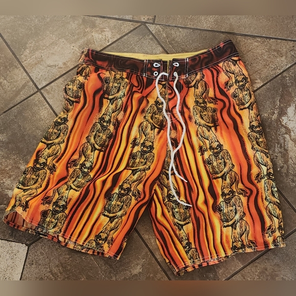 Rusty 34 Men's Board Shorts Swim - Picture 1 of 5
